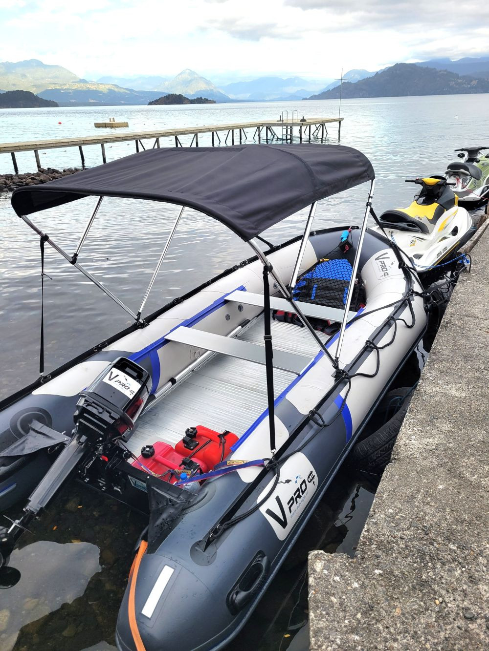 Bote Neumático Inflable Desarmable Piso Rígido Zodiac VPro420se